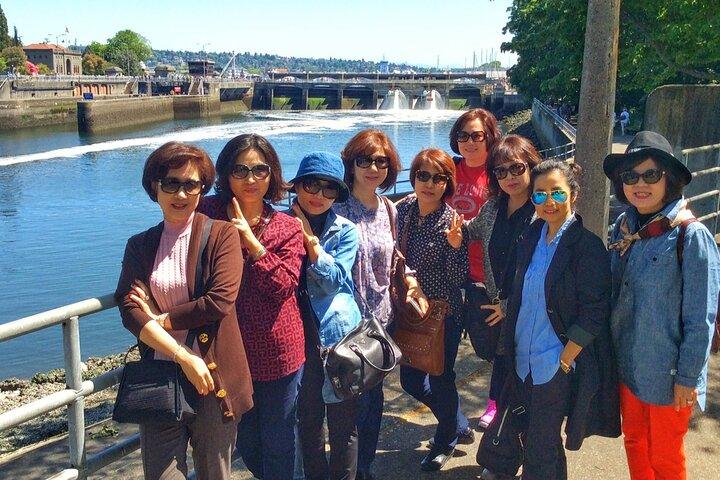 Seattle Sightseeing-stadstour met hotelovername