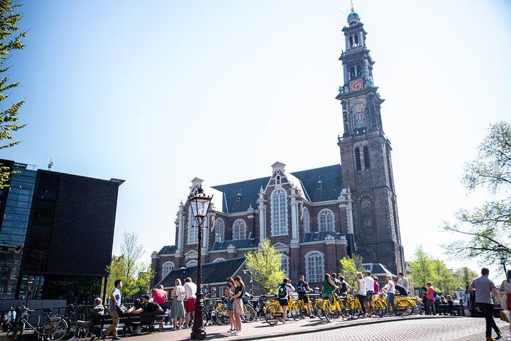 Visite originale à vélo des points forts et des rues cachées d'Amsterdam