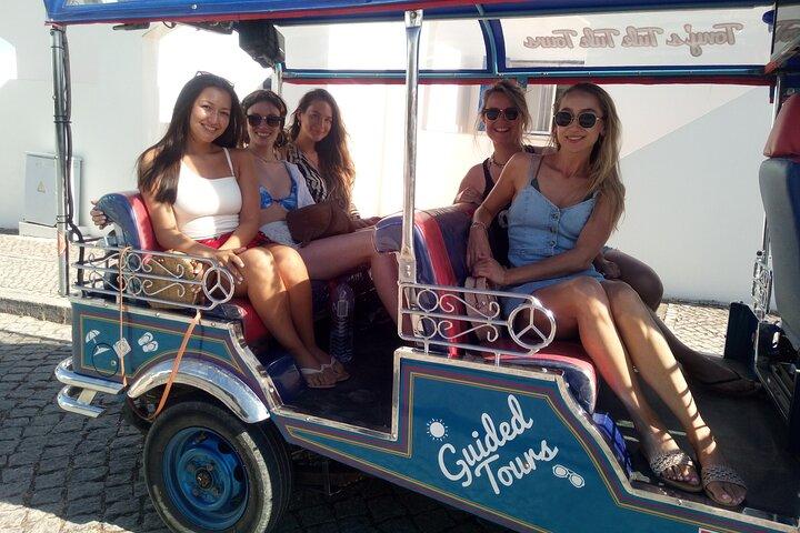 Albufeira mit einer Rikscha / Tuk-Tuk