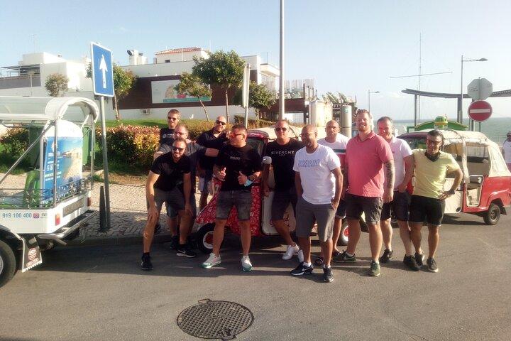 Albufeira mit einer Rikscha / Tuk-Tuk