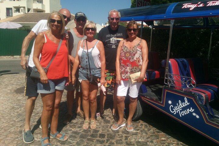 Albufeira mit einer Rikscha / Tuk-Tuk