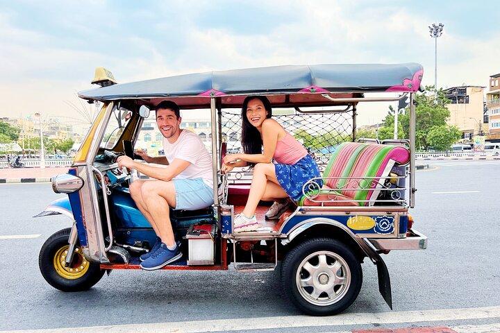 Bangkok Thrilling Tuk Tuk Tour (privé et tout compris)