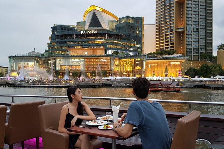 Crucero Royal Princess - Programa al atardecer en el río Chao Phraya, Bangkok