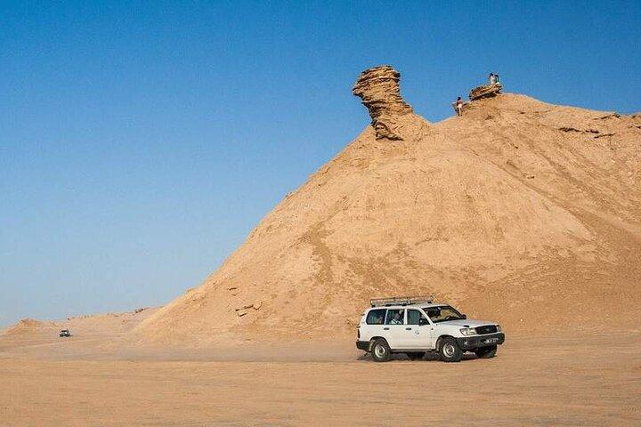 スース/ハンマメット/チュニスからの 3 DAYS 4x4 サファリ 100km の砂漠キャンプの奥深く