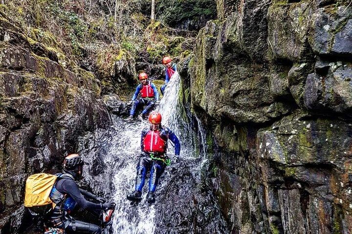 Gorge Scrambling i Snowdonia