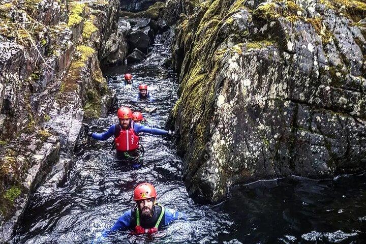 Gorge Scrambling i Snowdonia