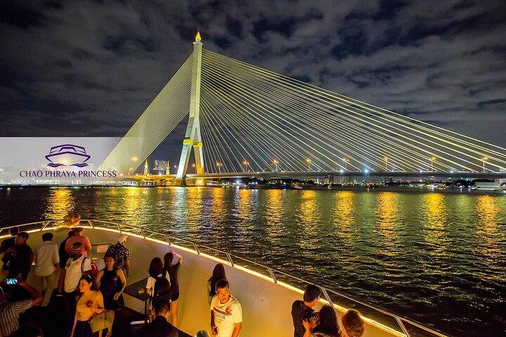 Crucero con cena nocturna Chao Phraya Princess de Bangkok