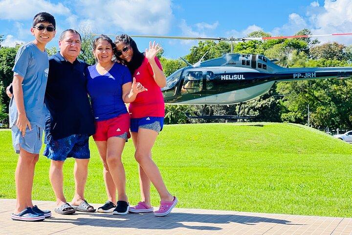 Privat udflugt til Iguaçu-vandfaldene + helikopterflyvning