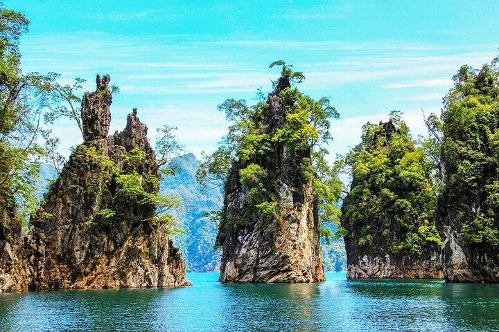 Fantastisk endagsutflykt vid Cheow Larn Lake från Khao Lak