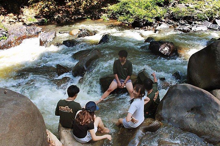 カオソック国立公園ハイキングとカオラックからの竹筏