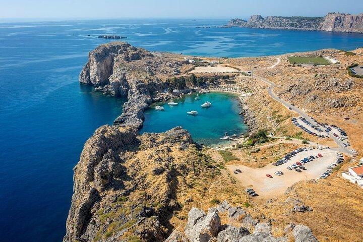 Visita guiada a la histórica Lindos y visita a la Acrópolis