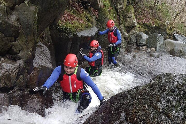 Gorge Scrambling i Snowdonia