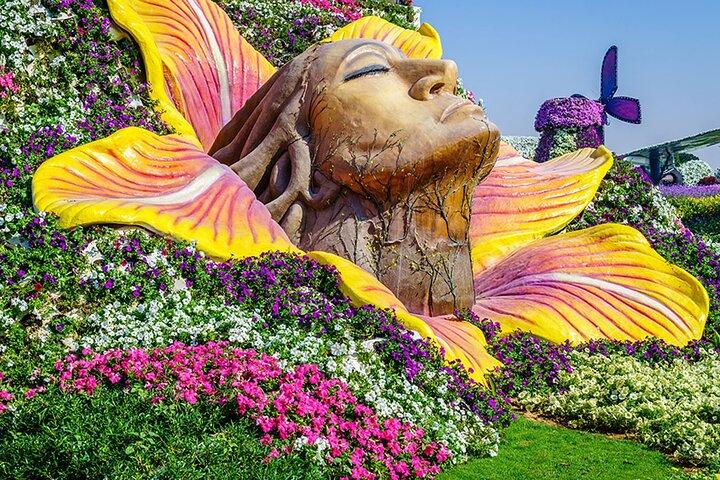 Dubai Miracle Garden-billet med overførsel