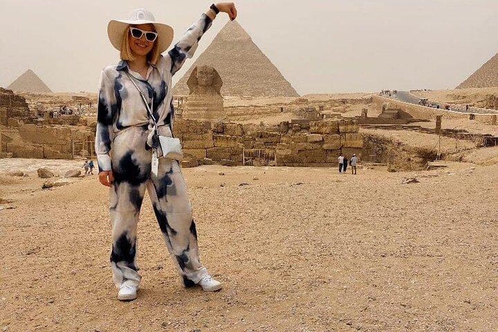 Halvdagstur Giza pyramiderna och den stora sfinxen med privat turguide
