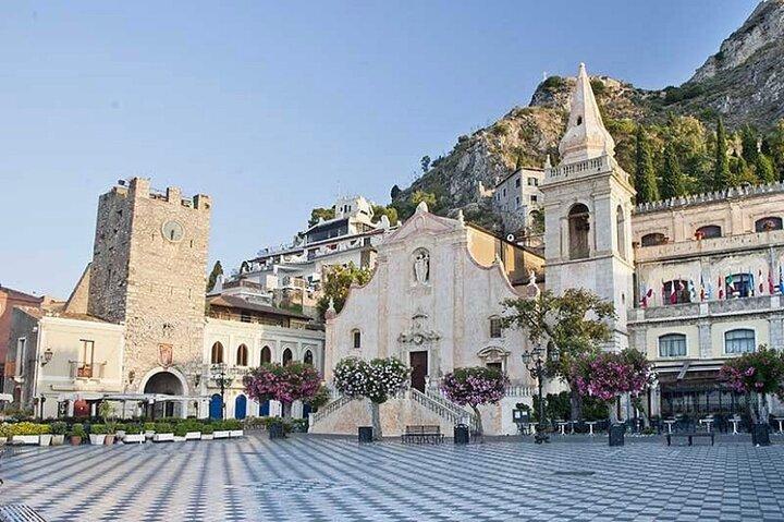 Privat tur i Taormina och Castelmola från Catania