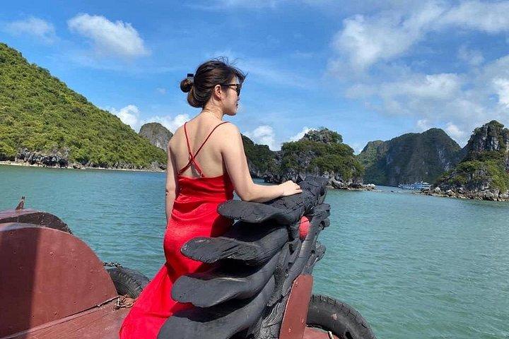 ハロン湾日帰りツアー諸島、洞窟、カヤック。 ランチだ オールインクルーシブ