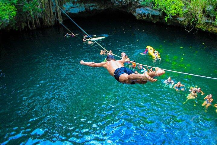 Cancun Combo Tour: ATV e Zip - linhas com Cenote Swim