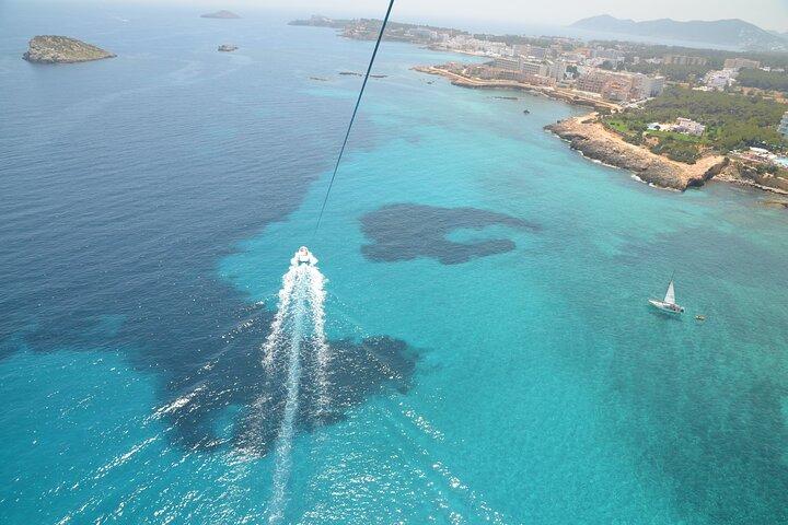 Parapente em Ibiza com opção de vídeo HD