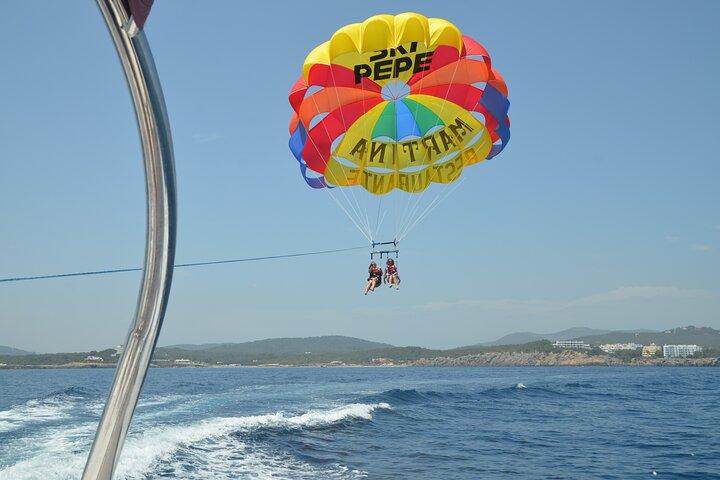 Parapente em Ibiza com opção de vídeo HD