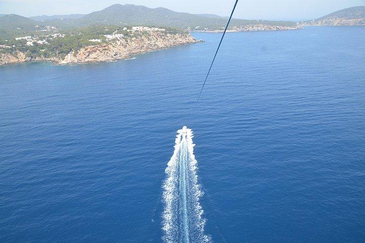 Parasailing in Ibiza with HD Video Option