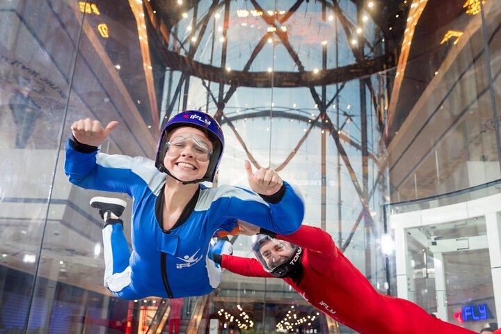 送迎付きIflyドバイインドアスカイダイビング