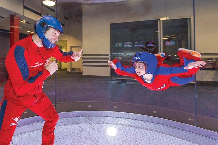 送迎付きIflyドバイインドアスカイダイビング
