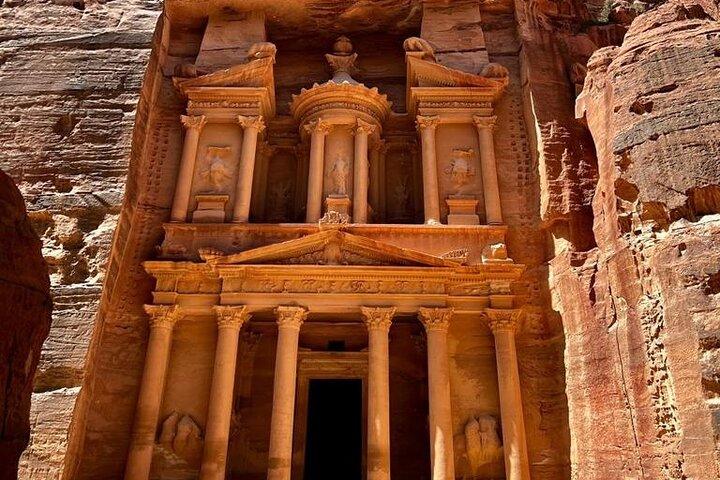 Petra e Wadi Rum de Amman Full Day Tour