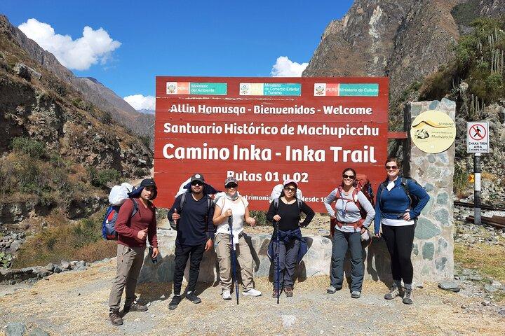 Vandring av Inkaleden till Machu Picchu