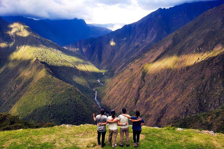 Vandring av Inkaleden till Machu Picchu