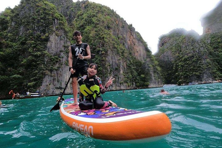 De Phuket: Tour de barco de Phi Phi, Baía Maya e Ilhas Khai