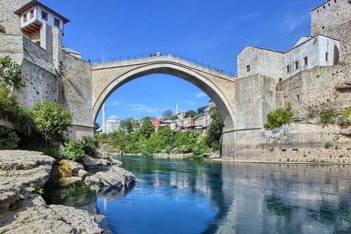 Mostar & Kravice vattenfall turné inklusive turkiska hus entré