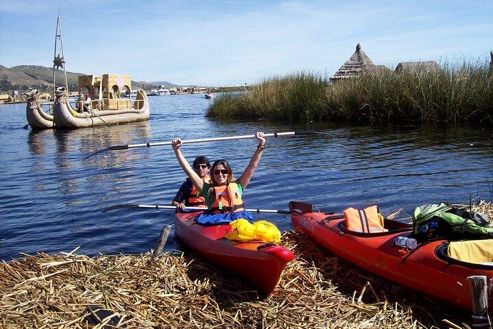 Kayak nelle isole Uros e visita all'isola di Taquile