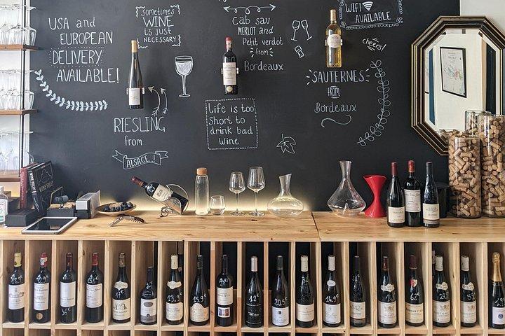 フランスワインとシャンパンとチーズの試飲パリシークレットワインドア