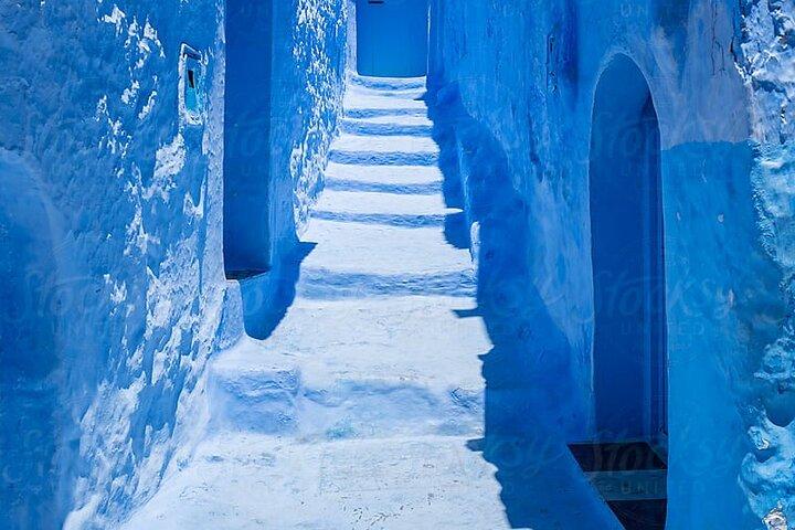 Viaggio privato di 2 giorni a Fes e Chefchaouen da Casablanca