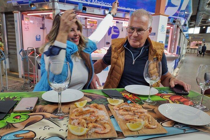 Sabor da excursão para grupos pequenos de comida e mercado em Marbella