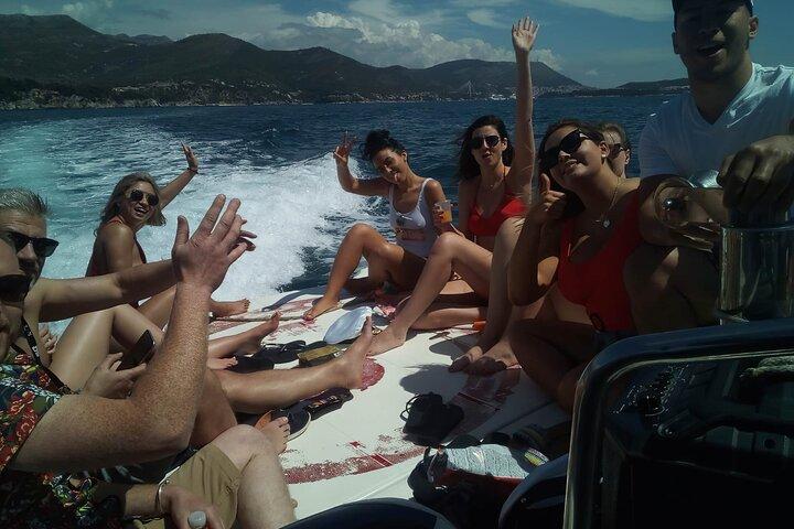 Privat halvdags speedbåd guidet tur til Dubrovnik-øerne