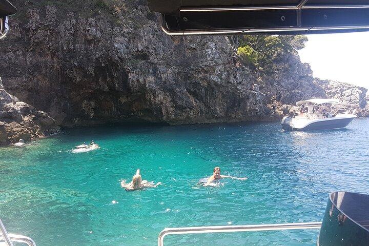Privat halvdags speedbåd guidet tur til Dubrovnik-øerne