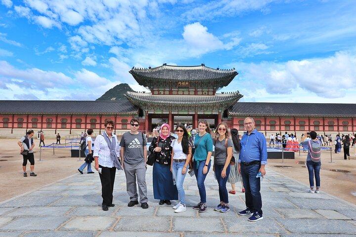 Excursão de escala do aeroporto de Incheon a Seul com um especialista em turismo