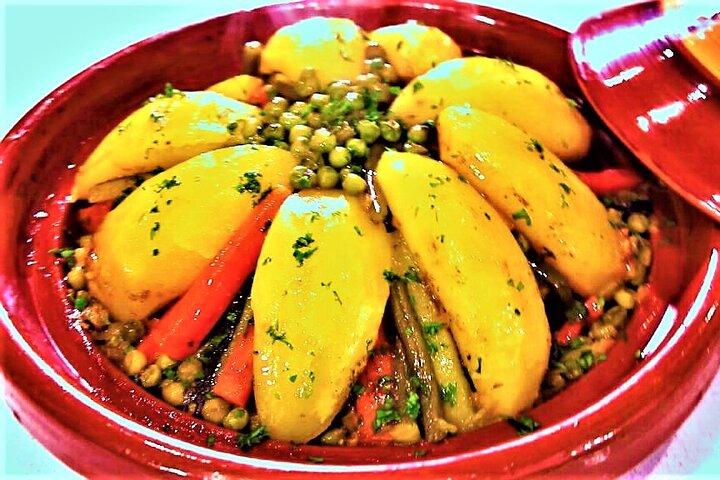 Privat Tagine-madlavningskursus i Chefchaouen med frokost