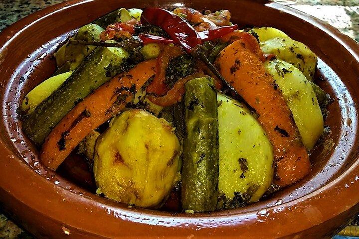 Privat Tagine-madlavningskursus i Chefchaouen med frokost