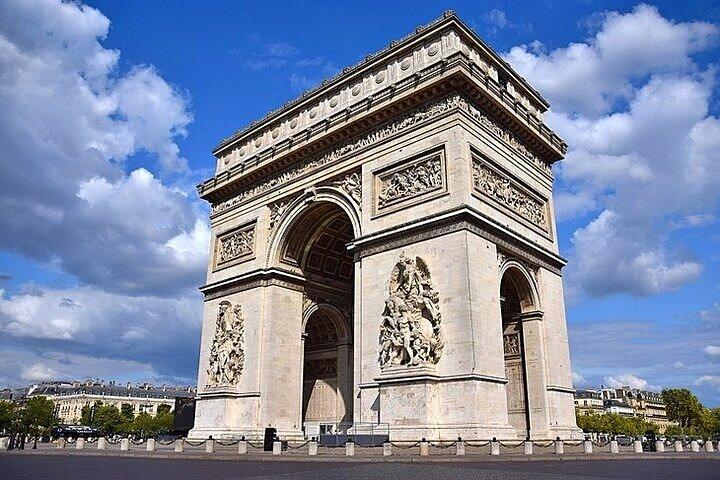 Visite privée rapide de deux heures de Paris avec prise en charge à l'hôtel
