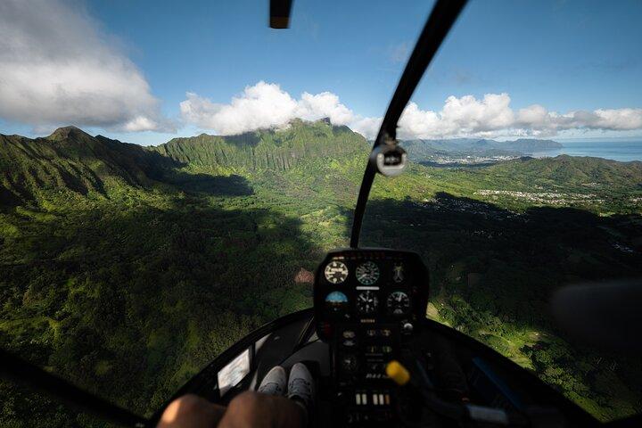 Privat 60 minutters helikoptertur i Honolulu