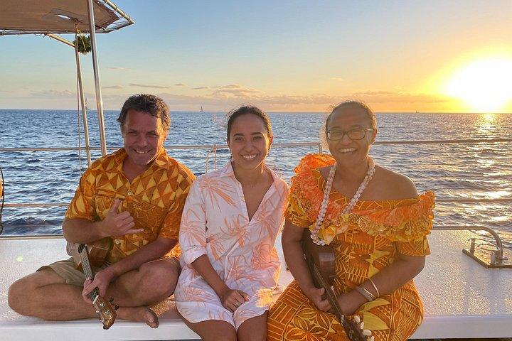 Polynesian Canoe Sunset Sail