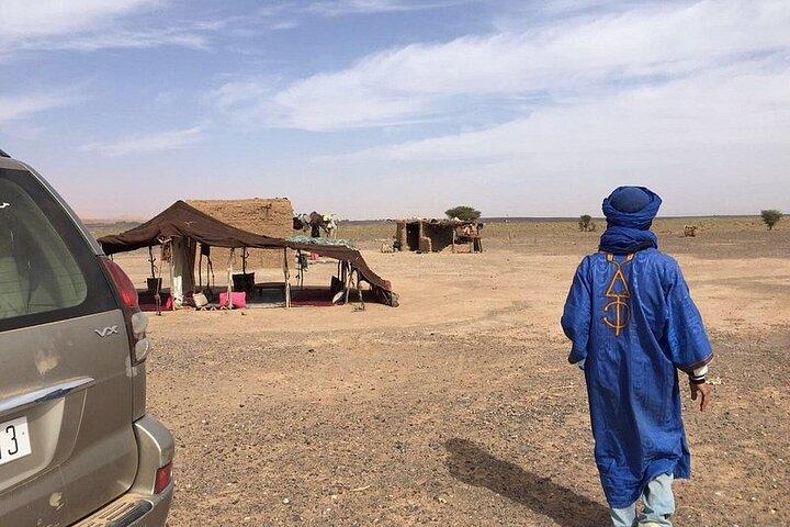 3 horas en 4x4 en el desierto de Merzouga, visita nómadas, música Gnawa.