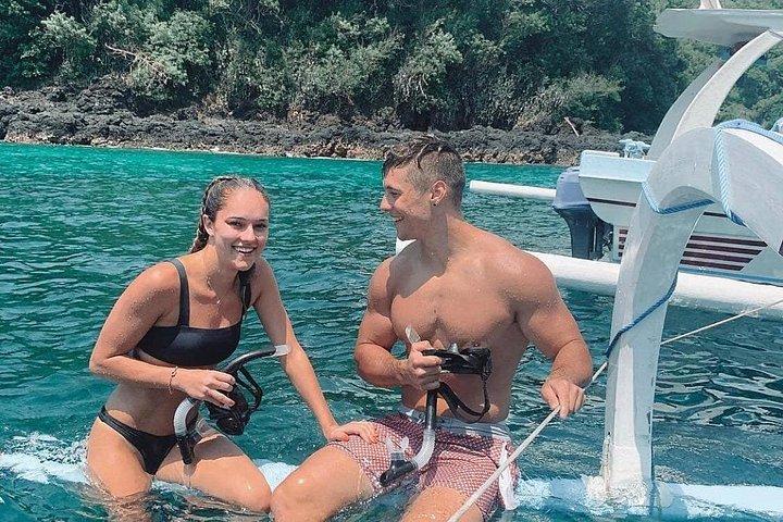 バリ島ブルーラグーンシュノーケリング（送迎とランチ付き）
