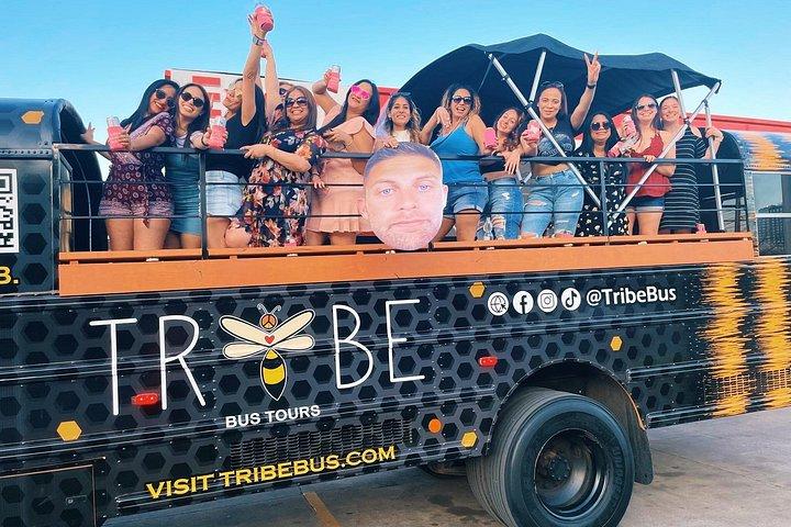 Roofless Party Bus Tour in Downtown Austin