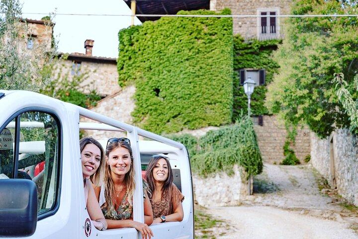 Safari en Chianti Open Top Van y cata de vinos