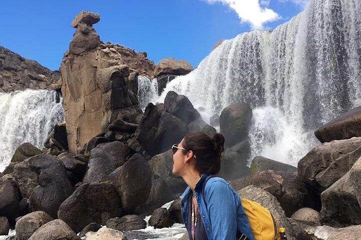 Pillones Waterfall and Stone Forest