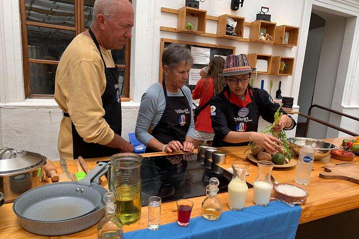 Quito Private and All Inclusive Cooking Class with Certified Chef