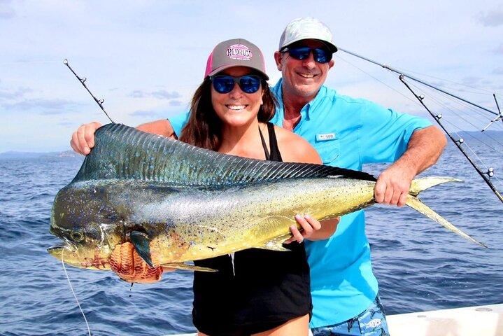 Fiskecharter i Tamarindo med mad og drikkevarer